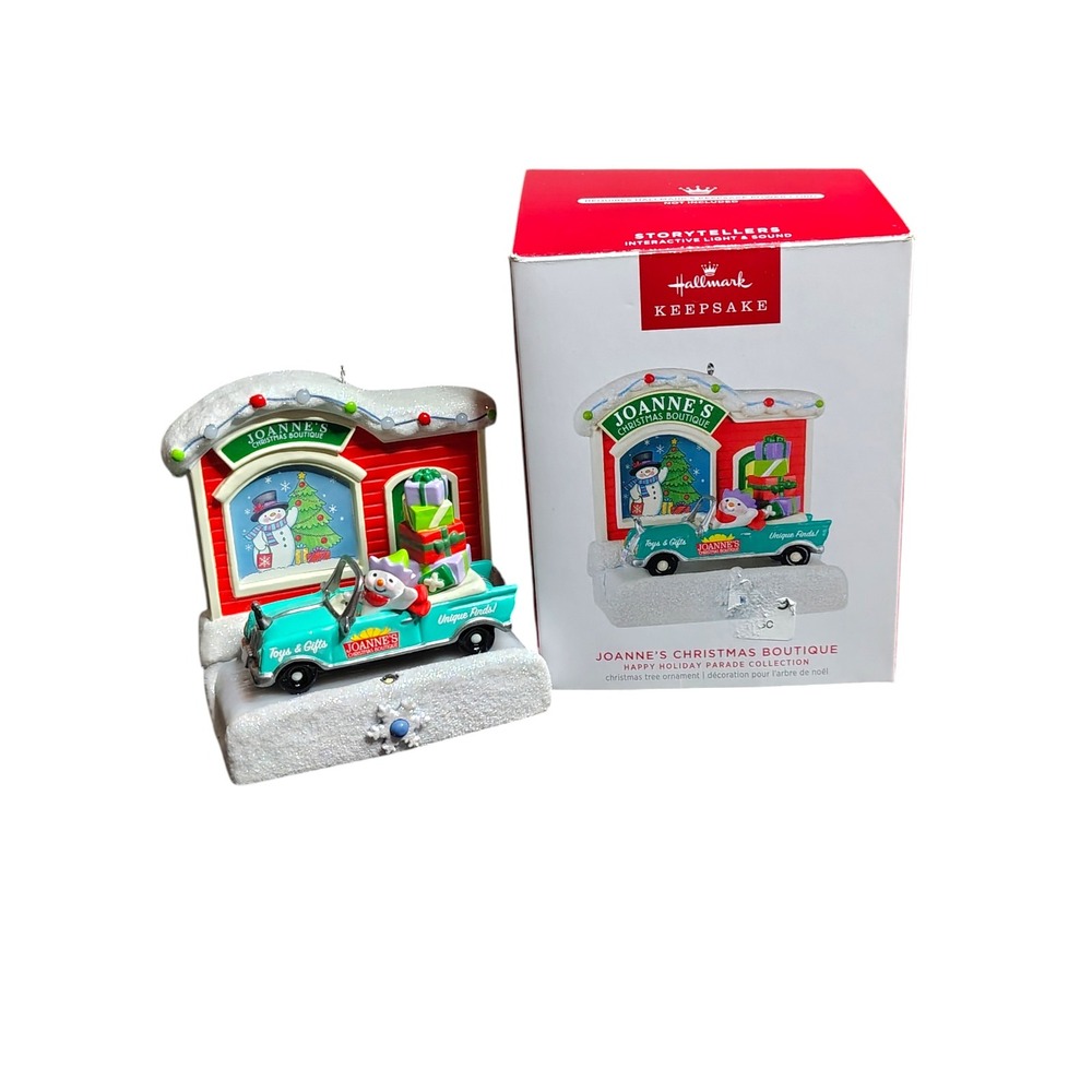 Hallmark‎ Joanne's Christmas Boutique 2023 Storytellers Ornaments